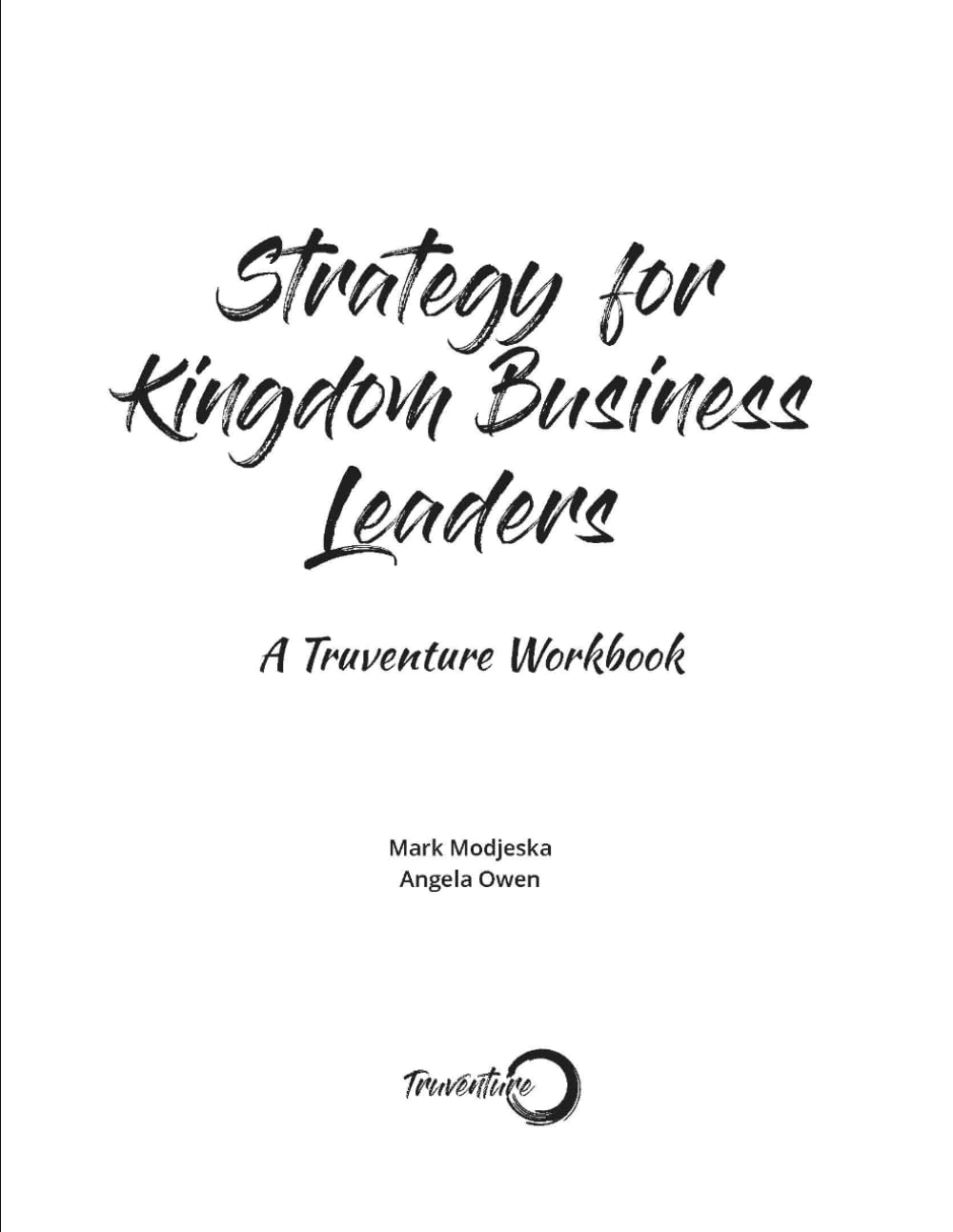 Strategy for KBL WOrkbook Cover